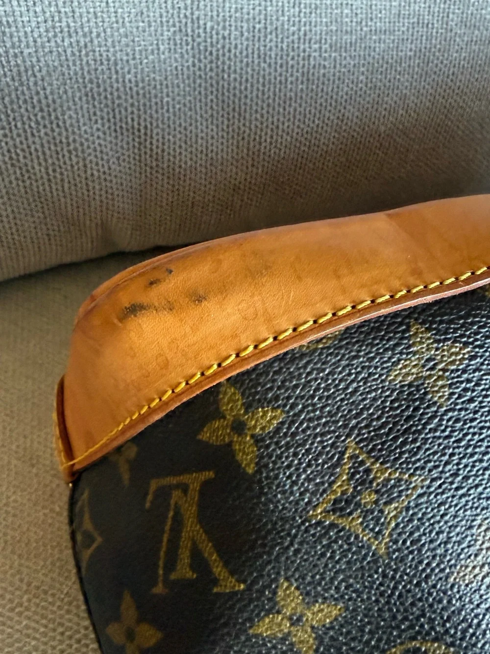 Louis Vuitton Brown Monogram Alma PM Tote Bag LV